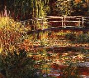Claude Monet The Water Lily Pond Pink Harmony oil painting on canvas